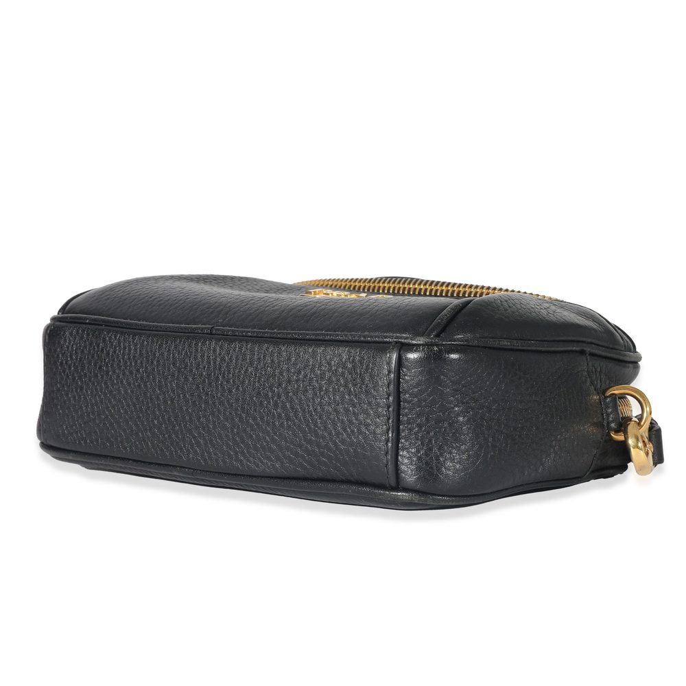 Prada Black Vitello Daino Convertible Belt Bag - Picture 7 of 8